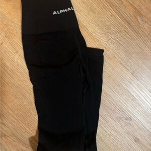Alphalete Jet Black Active Leggings